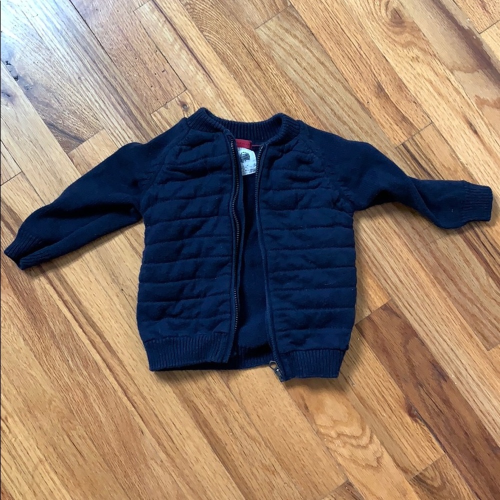 Cute navy blue Zara cardigan